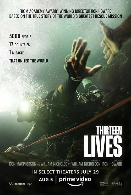 Thirteen Lives drama blockbuster streaming on Nob IPTV